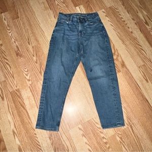 American eagle mom jeans size 0